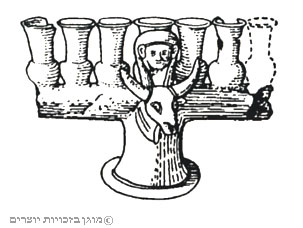 כלי חרס בעל שבעה מכלים מקרתגו