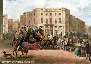 תחבורה ציבורית מסורתית במרכז לונדון, 1829