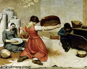 גוסטב קורבה, "המנפות" 1854, שמן על בד, 167*131 ס"מ