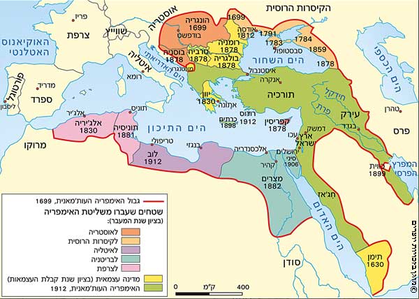 האימפריה העות'מאנית במאה התשע עשרה ובראשית המאה העשרים