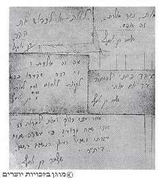 פתקים אחרונים שכתב שלמה בן יוסף